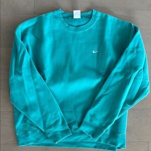 Nike Men's Aqua Crewneck Sweater